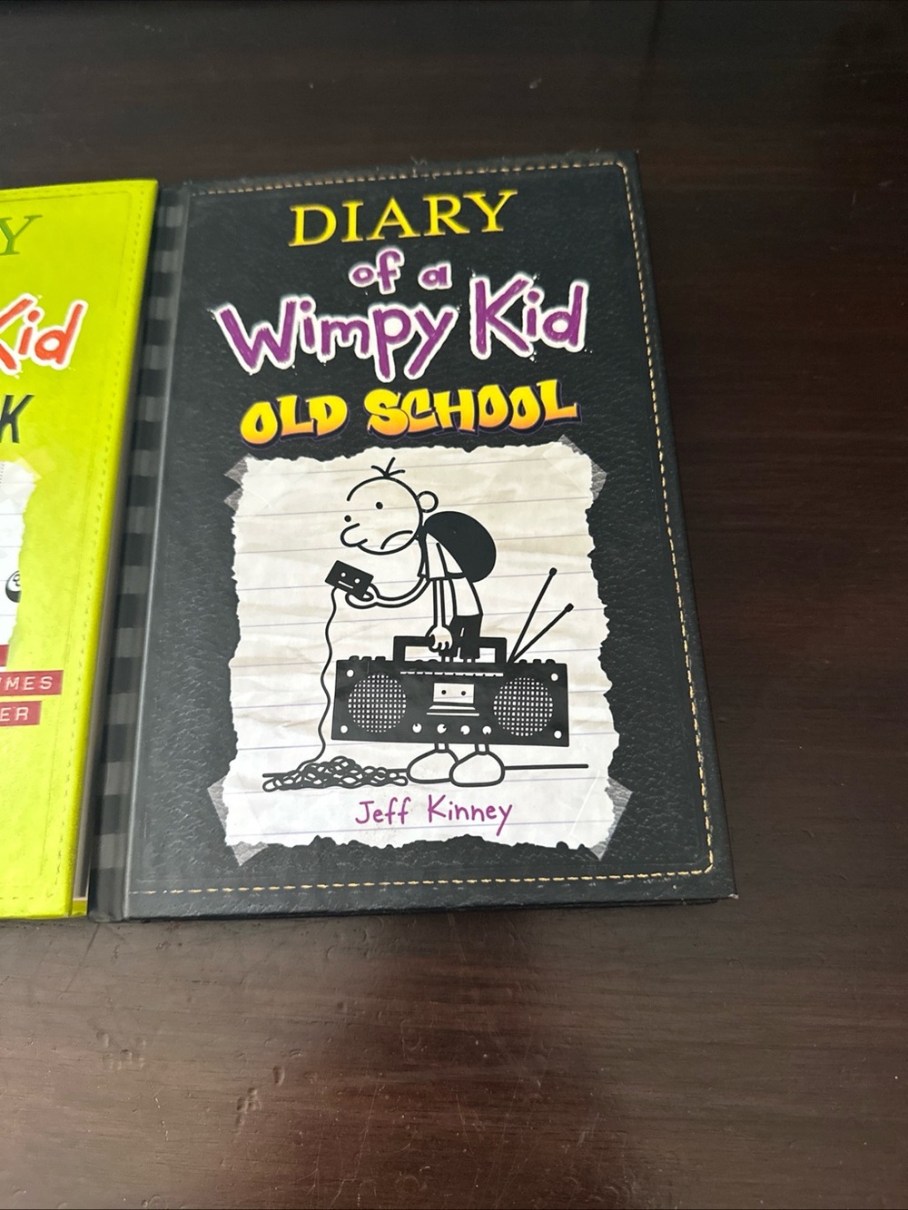 Diary of a Wimpy Kid Old School - Black Kids Book Cover